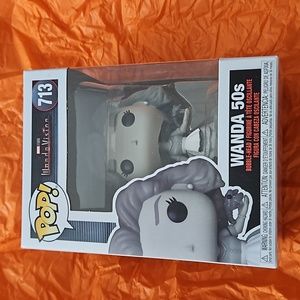 Funko Pop! Marvel: WandaVision - Wanda 50s B&W Pop #713 Vinyl Figure